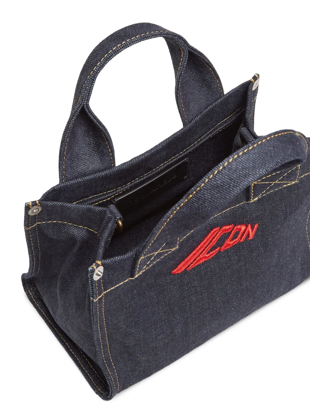 DSQUARED2 Denim shopper Blauw