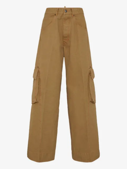 DSQUARED2 wide-leg cargo trousers