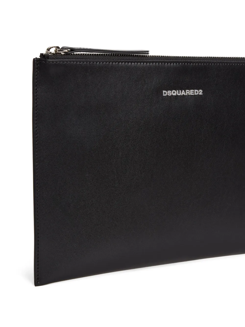 DSQUARED2 Leren portemonnee Zwart