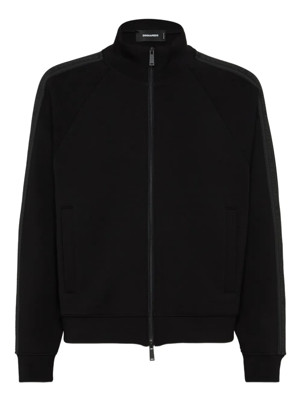 DSQUARED2 Sweater met rits Zwart
