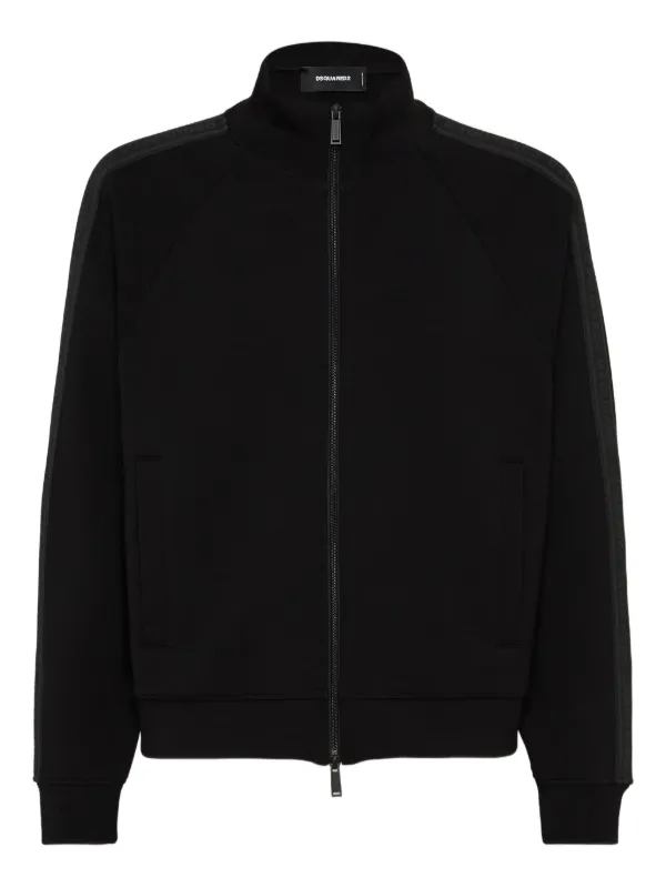 DSQUARED2 ジップアップ スウェットシャツ | ブラック | FARFETCH JP
