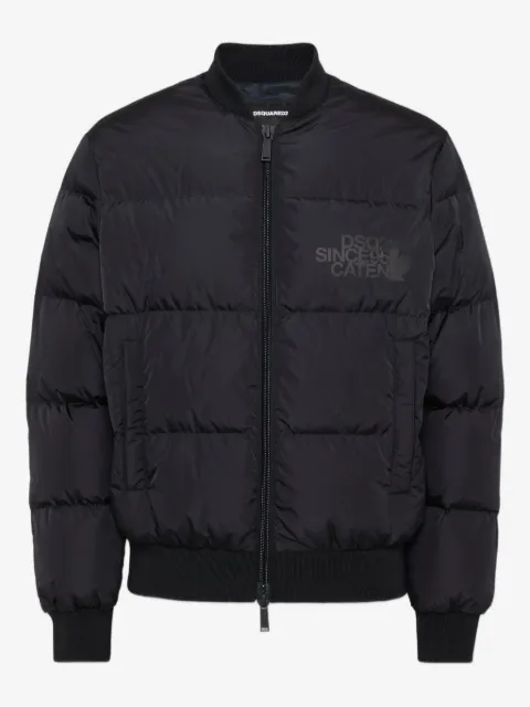 DSQUARED2 logo-print jacket