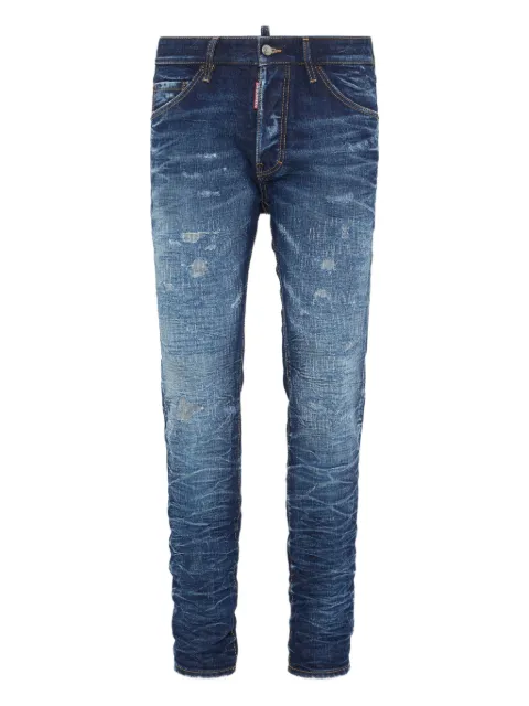 DSQUARED2 logo-patch jeans