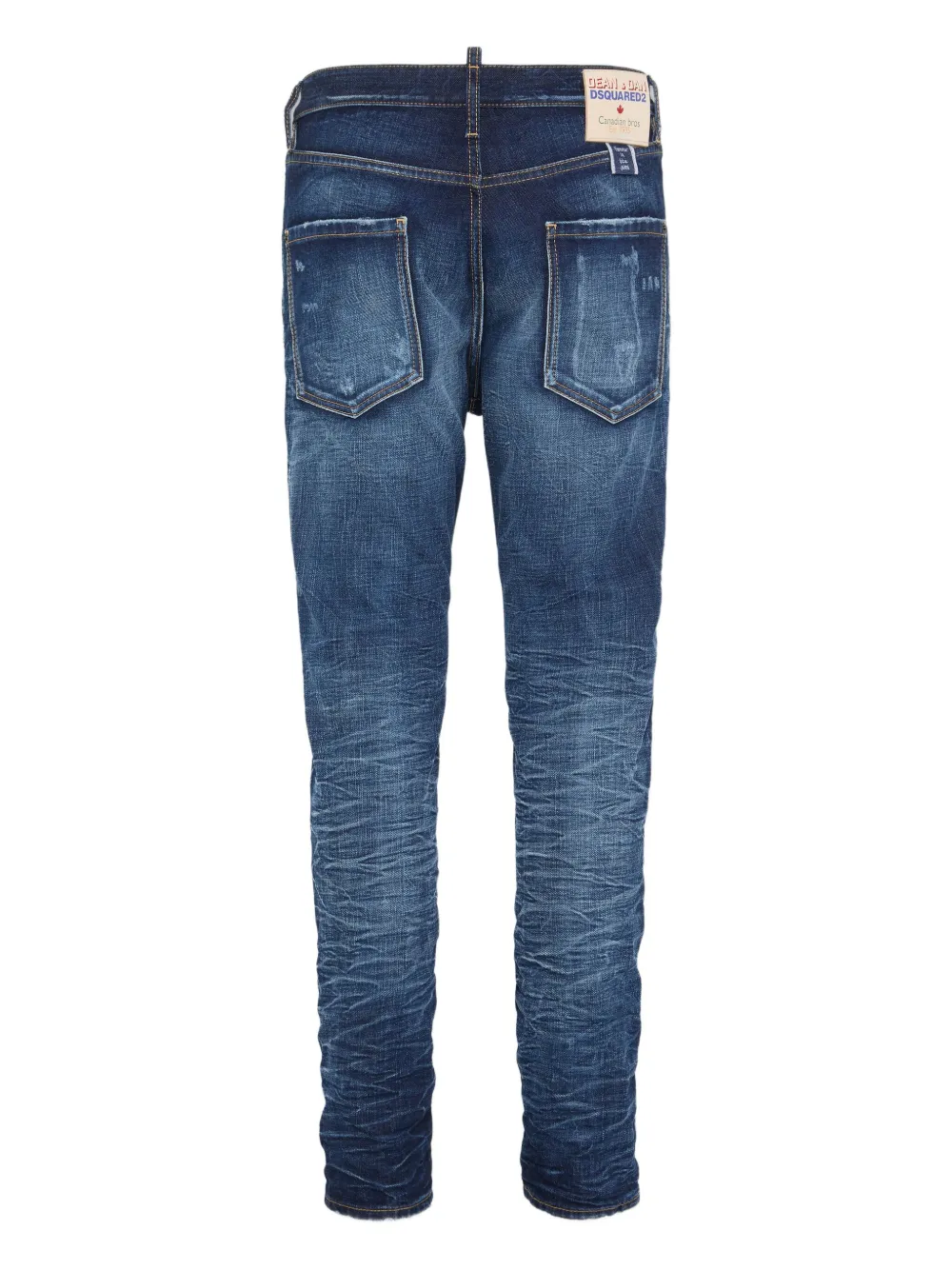 DSQUARED2 logo-patch jeans | Regular & Straight-Leg Jeans | Image 2