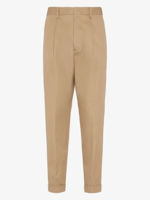 DSQUARED2 pantalon à plis marqués