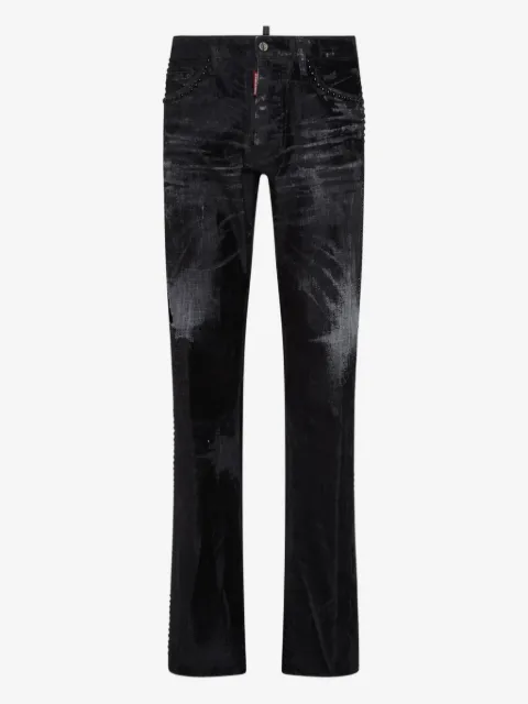 DSQUARED2 x Kiss patch jeans
