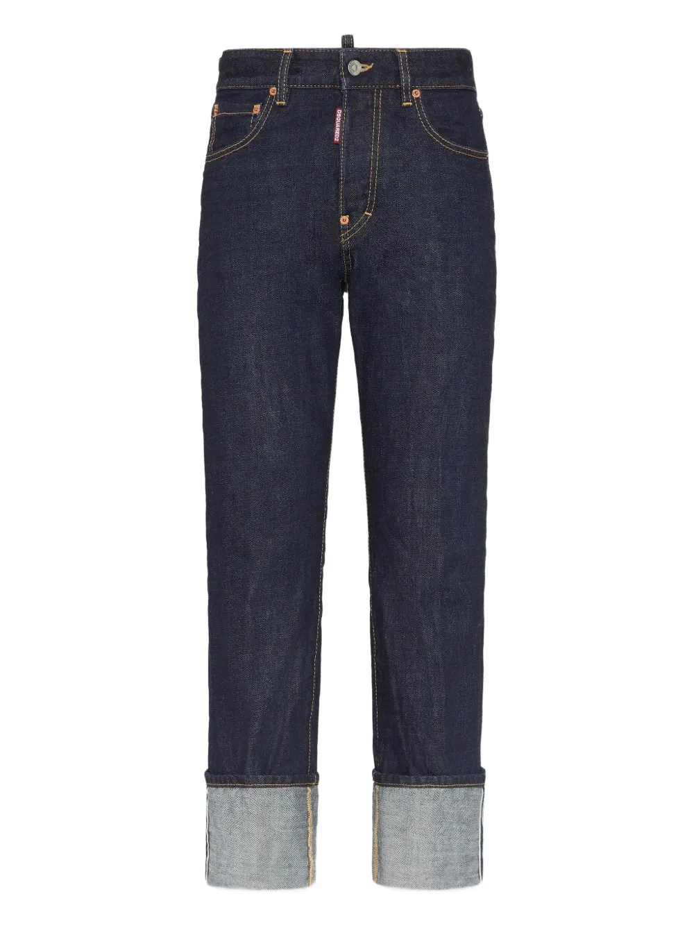 DSQUARED2 Jeans met logopatch Blauw