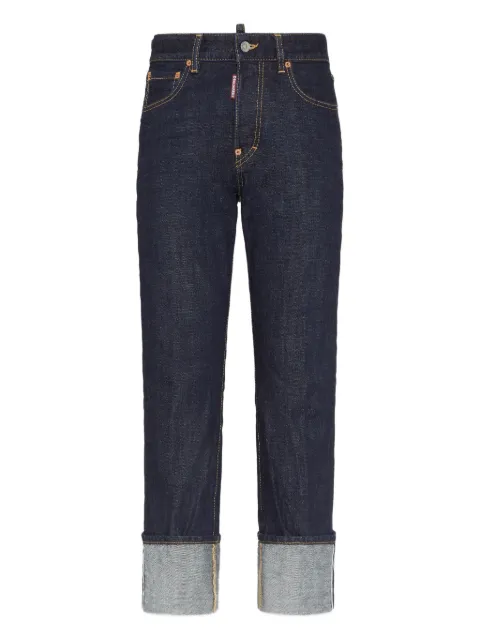 DSQUARED2 logo-patch jeans