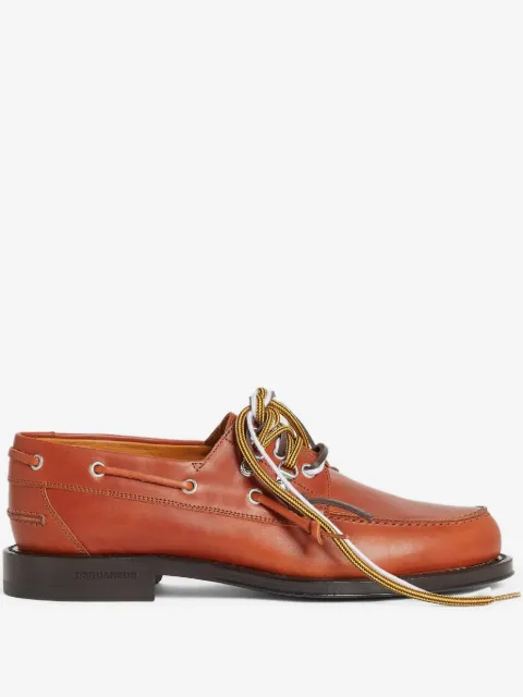DSQUARED2 zapatos top sider en colaboración con Magliano