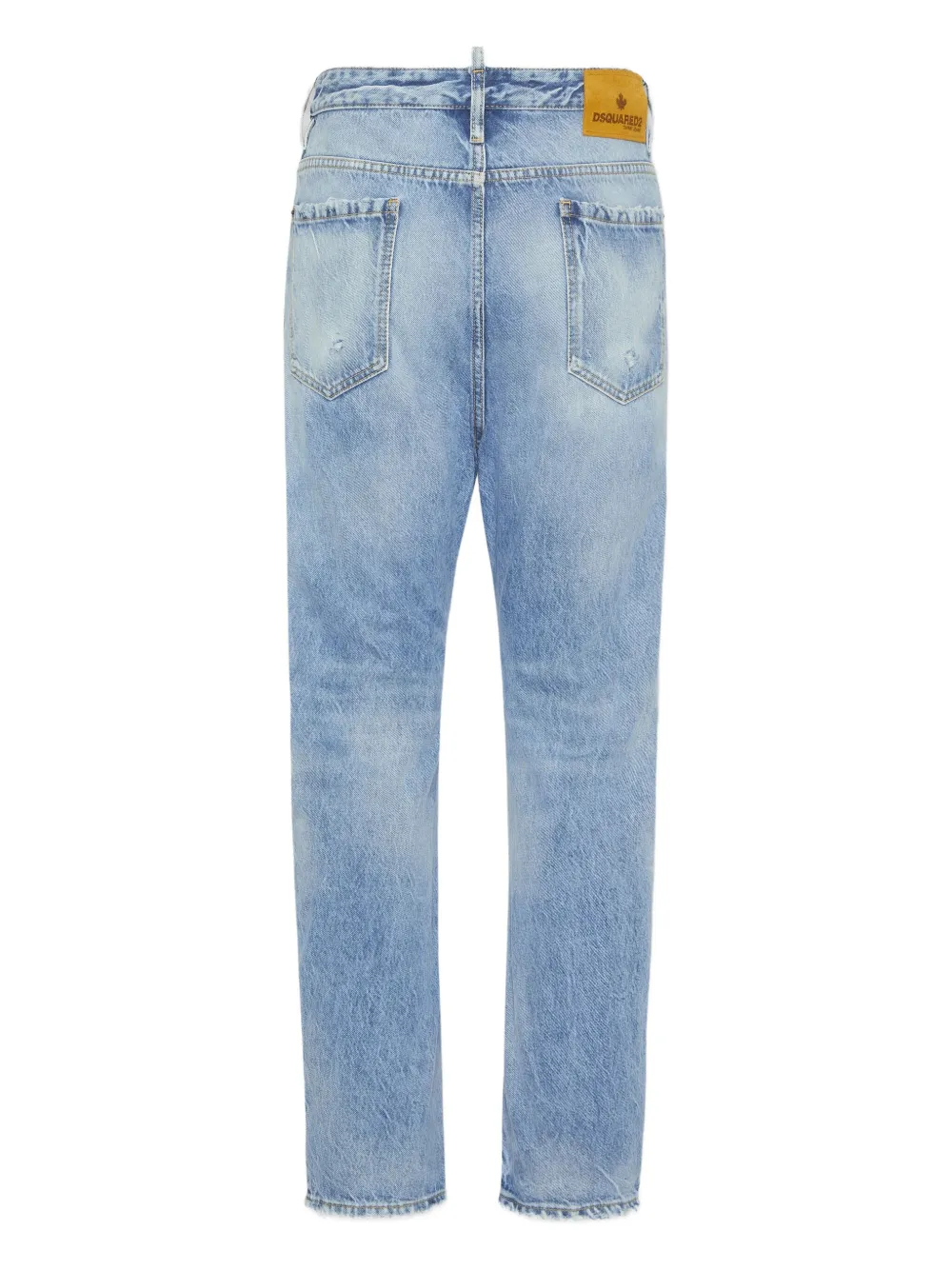 DSQUARED2 Jeans met logopatch - Blauw