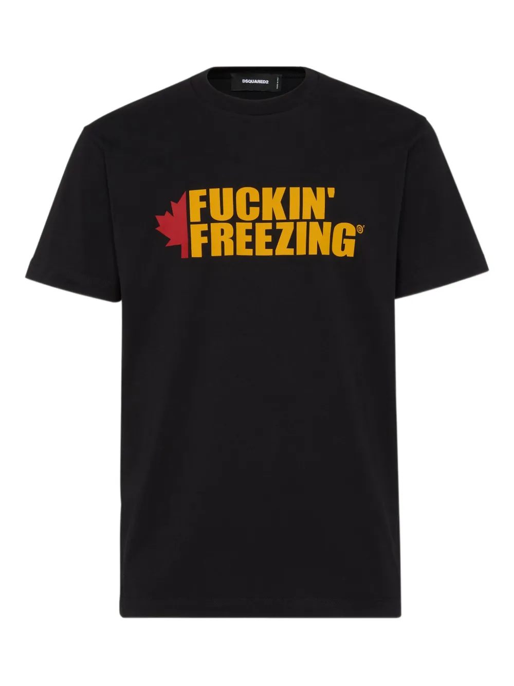DSQUARED2 playera Cool Fit Slogan | negro | Image 1