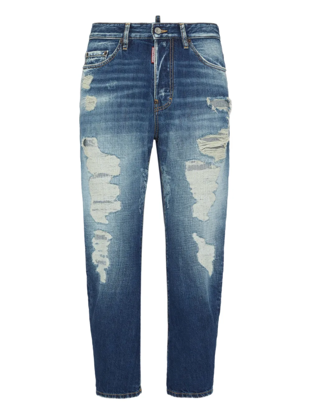 Dsquared2 Distressed Tapered Jeans