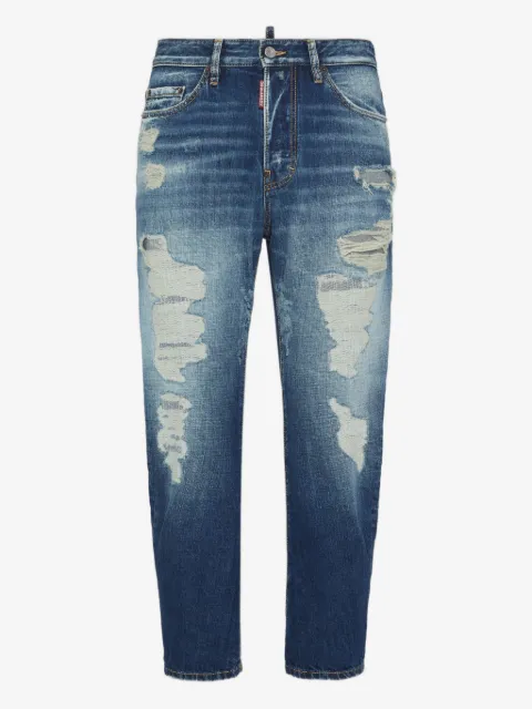 DSQUARED2 distressed tapered jeans
