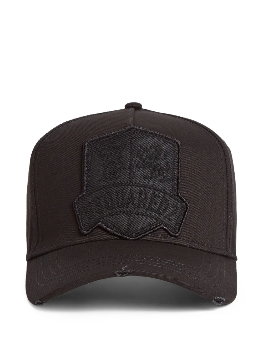 DSQUARED2 crest-appliqué baseball cap | Brown | Image 1