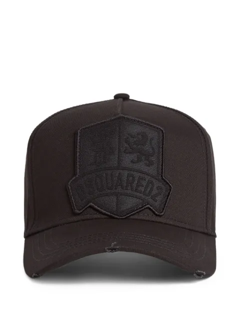 DSQUARED2 Honkbalpet met wapenschild-applicatie