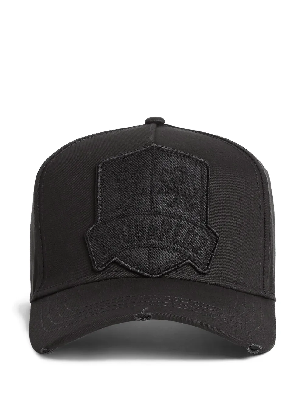 DSQUARED2 crest-appliqué baseball cap | Brown | Image 1