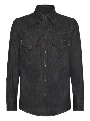 DSQUARED2 Icon デニムシャツ | ブルー | FARFETCH JP