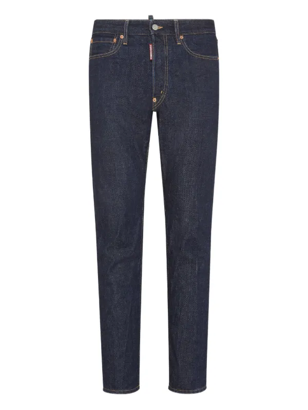 DSQUARED2 スリムジーンズ | ブルー | FARFETCH JP