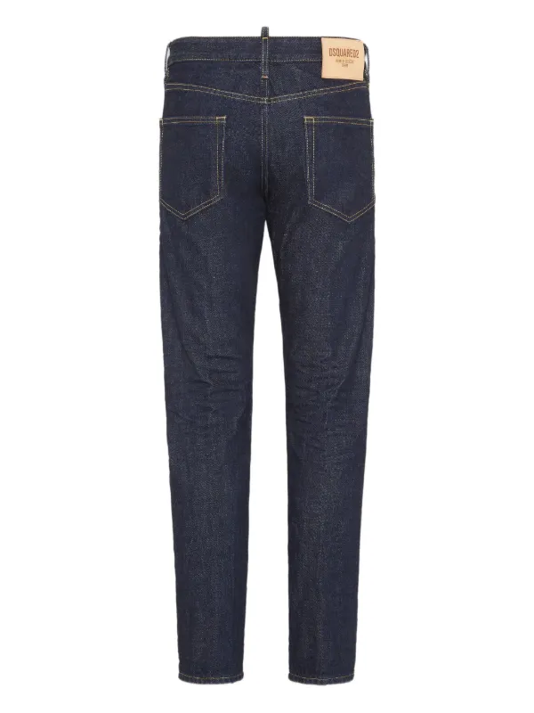 DSQUARED2 Dean スリムジーンズ | ブルー | FARFETCH JP