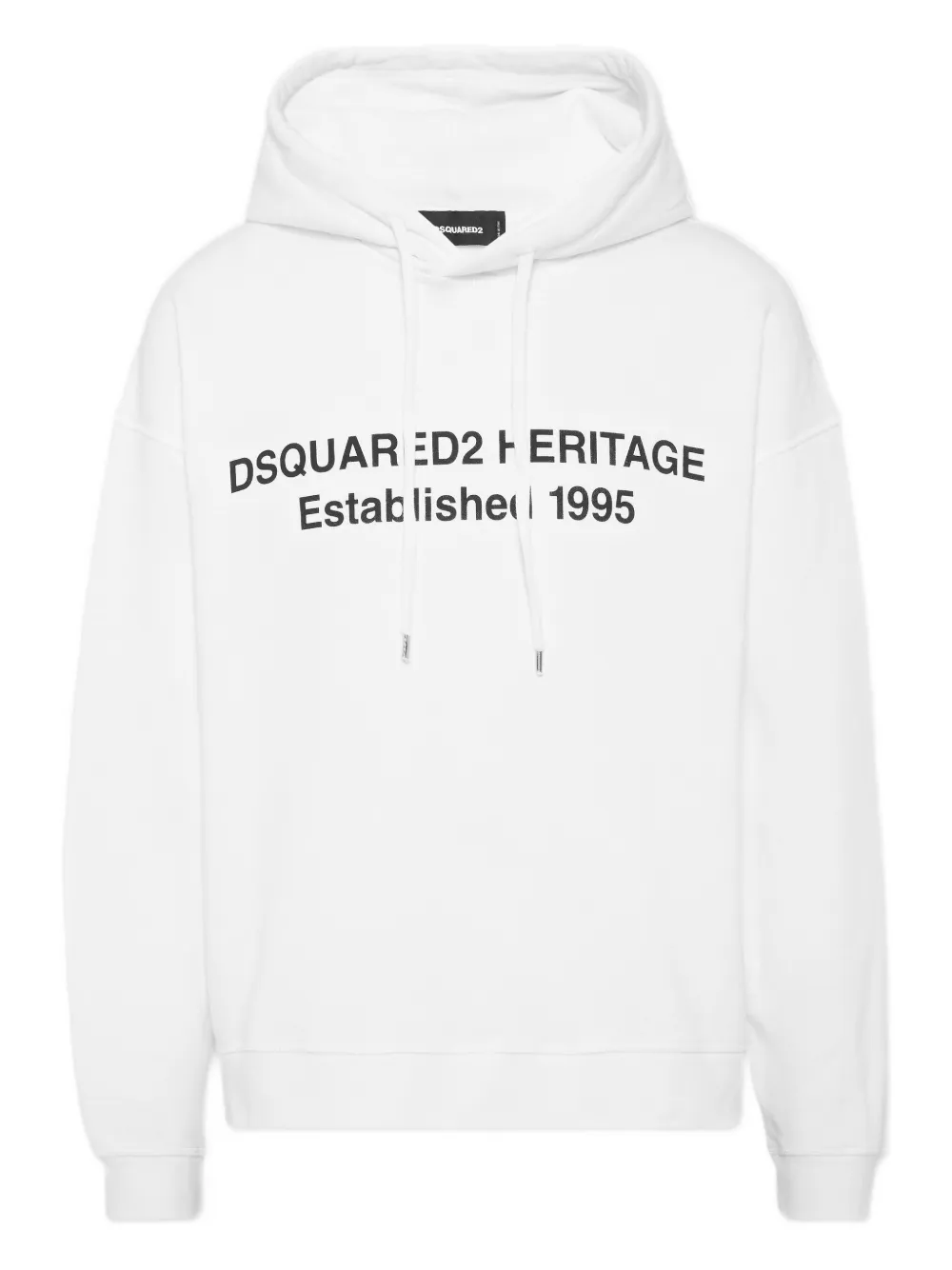 DSQUARED2 Heritage hoodie Wit