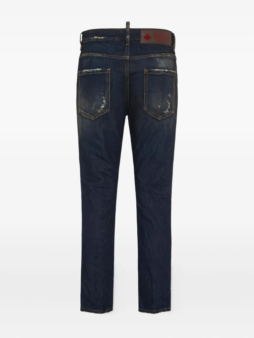 Dsquared2 Dark Desert Dust Wash Cool Girl Jeans In Blue