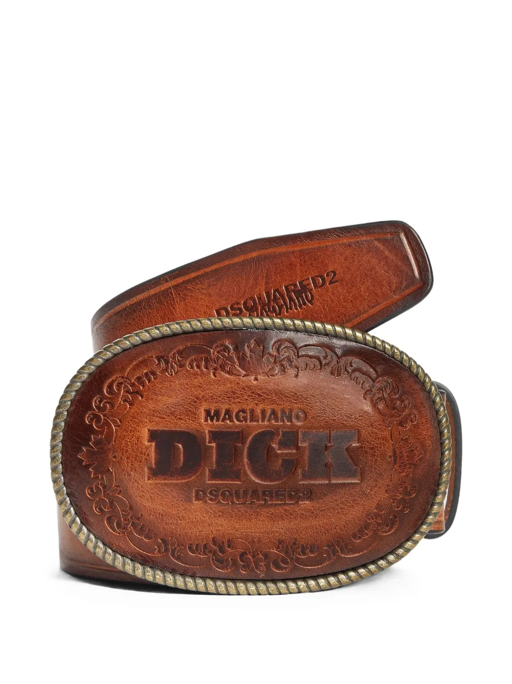 DSQUARED2  x Magliano embossed buckle belt | Image 1