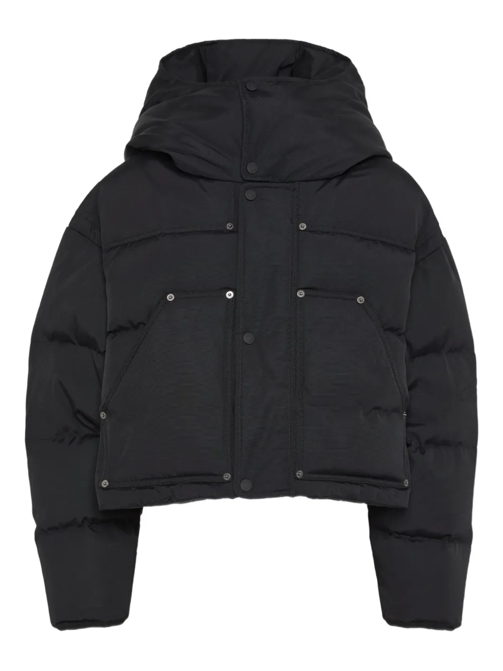 DSQUARED2 Donsjack met capuchon Zwart