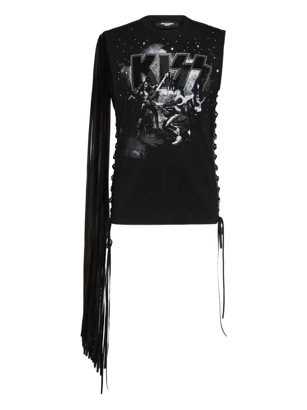DSQUARED2 playera Kiss | negro | Image 1