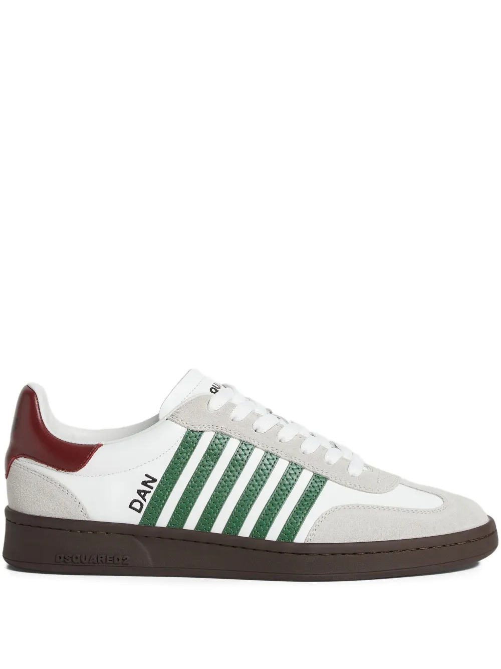 DSQUARED2 Boxer suede sneakers | White | Image 1