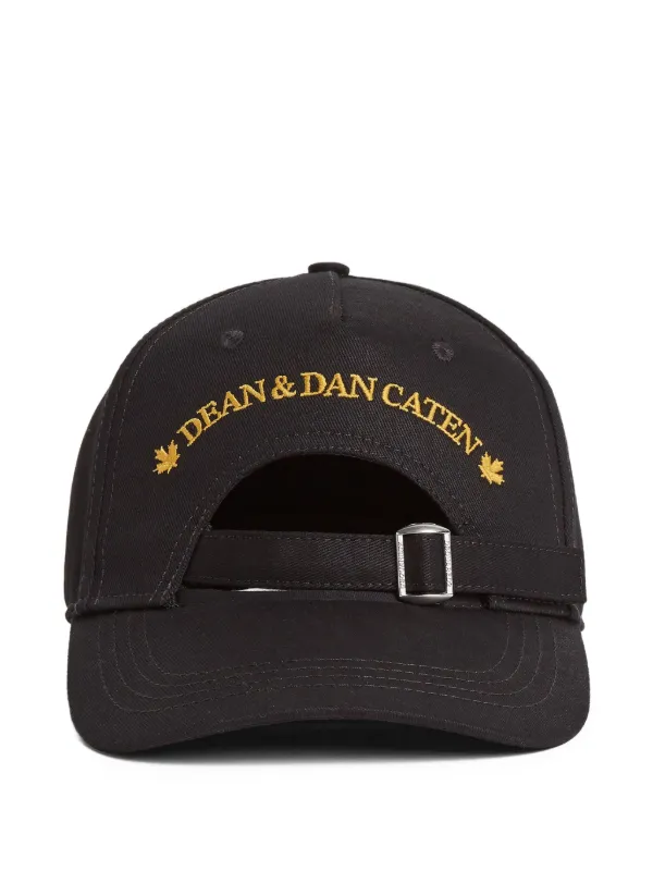 DSQUARED2 Canadian Baseball Cap Black FARFETCH JO