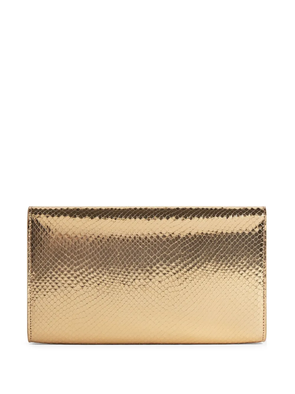 DSQUARED2 Metallic portemonnee met textuur Goud