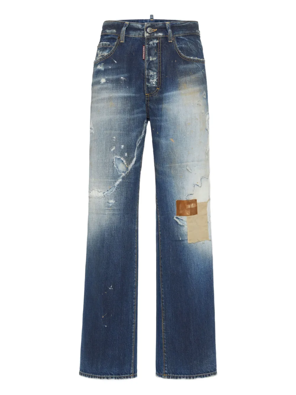 DSQUARED2 distressed-effect jeans | Blue | Image 1
