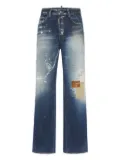 DSQUARED2 distressed-effect jeans - Blue