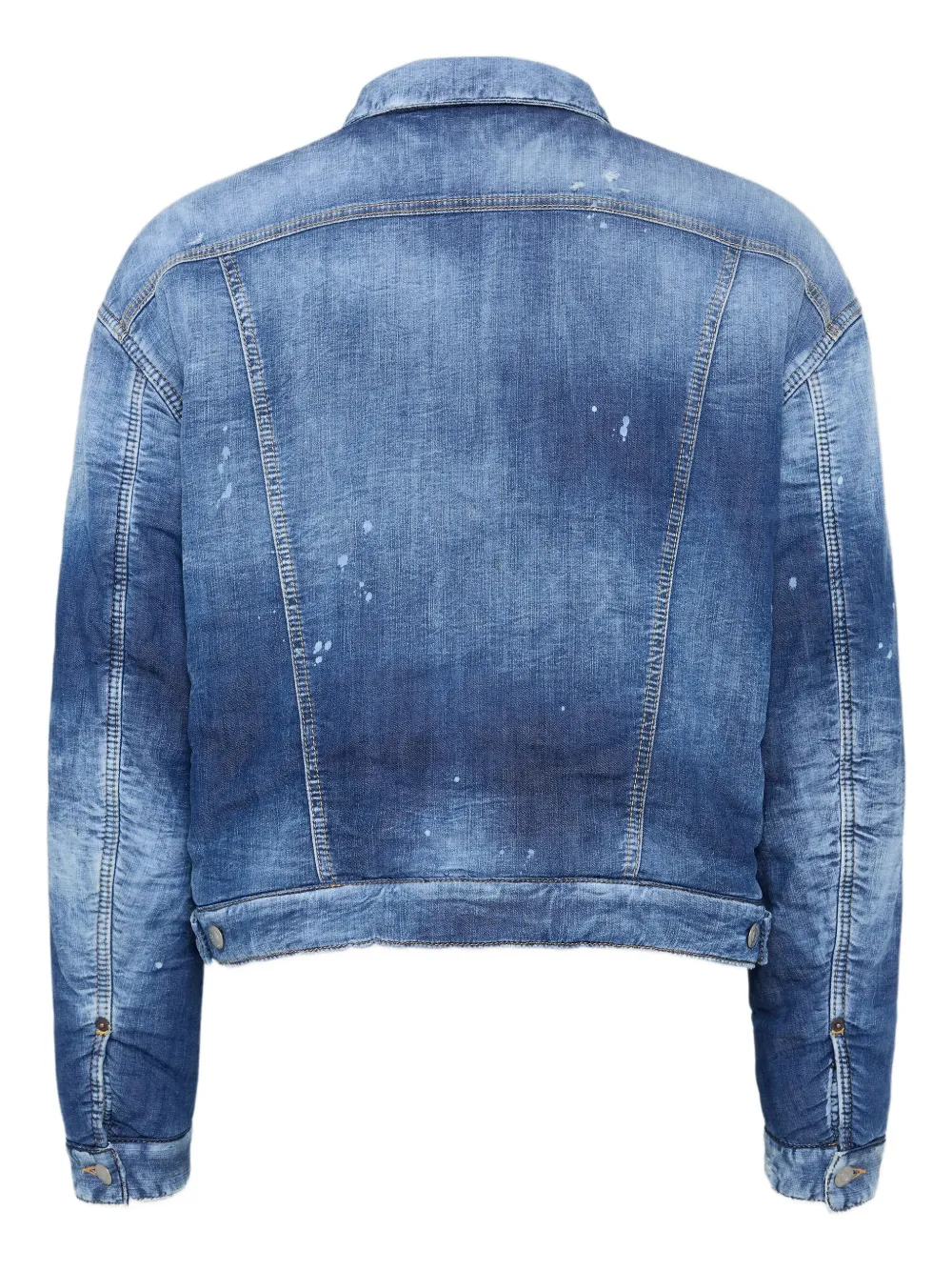 DSQUARED2 Gewatteerd denim jack Blauw