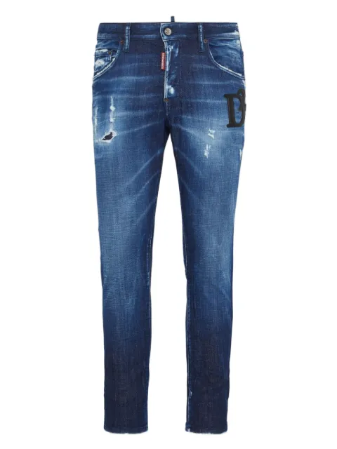 DSQUARED2 ripped-detail jeans