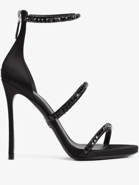 DSQUARED2 Sandali con cinturini e strass
