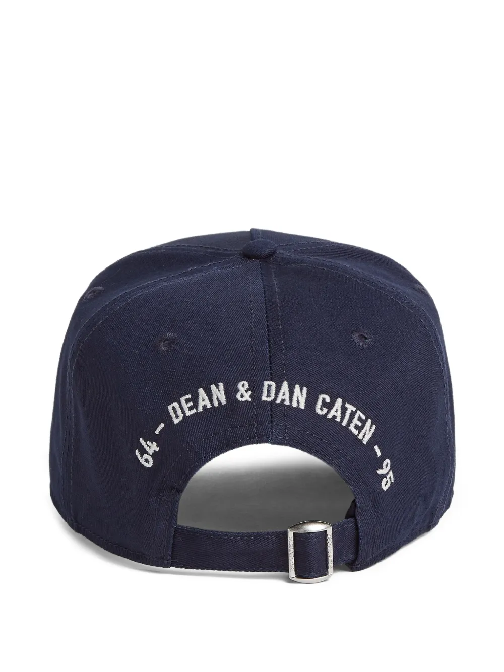 DSQUARED2 Honkbalpet met wapenschild-applicatie Blauw