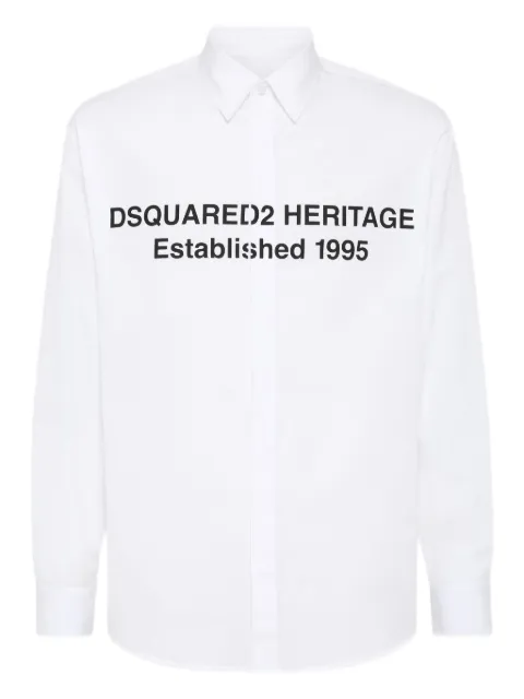 DSQUARED2 قميص بطبعة