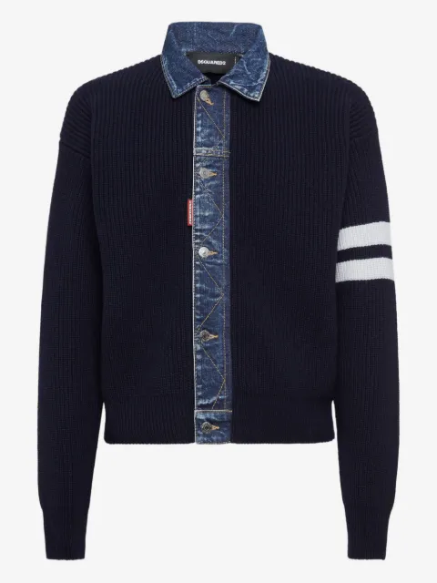 DSQUARED2 pull à empiècements contrastants