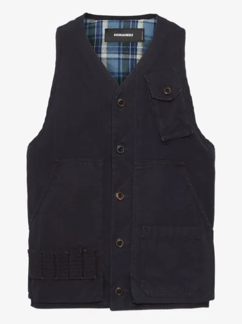 DSQUARED2 cotton vest
