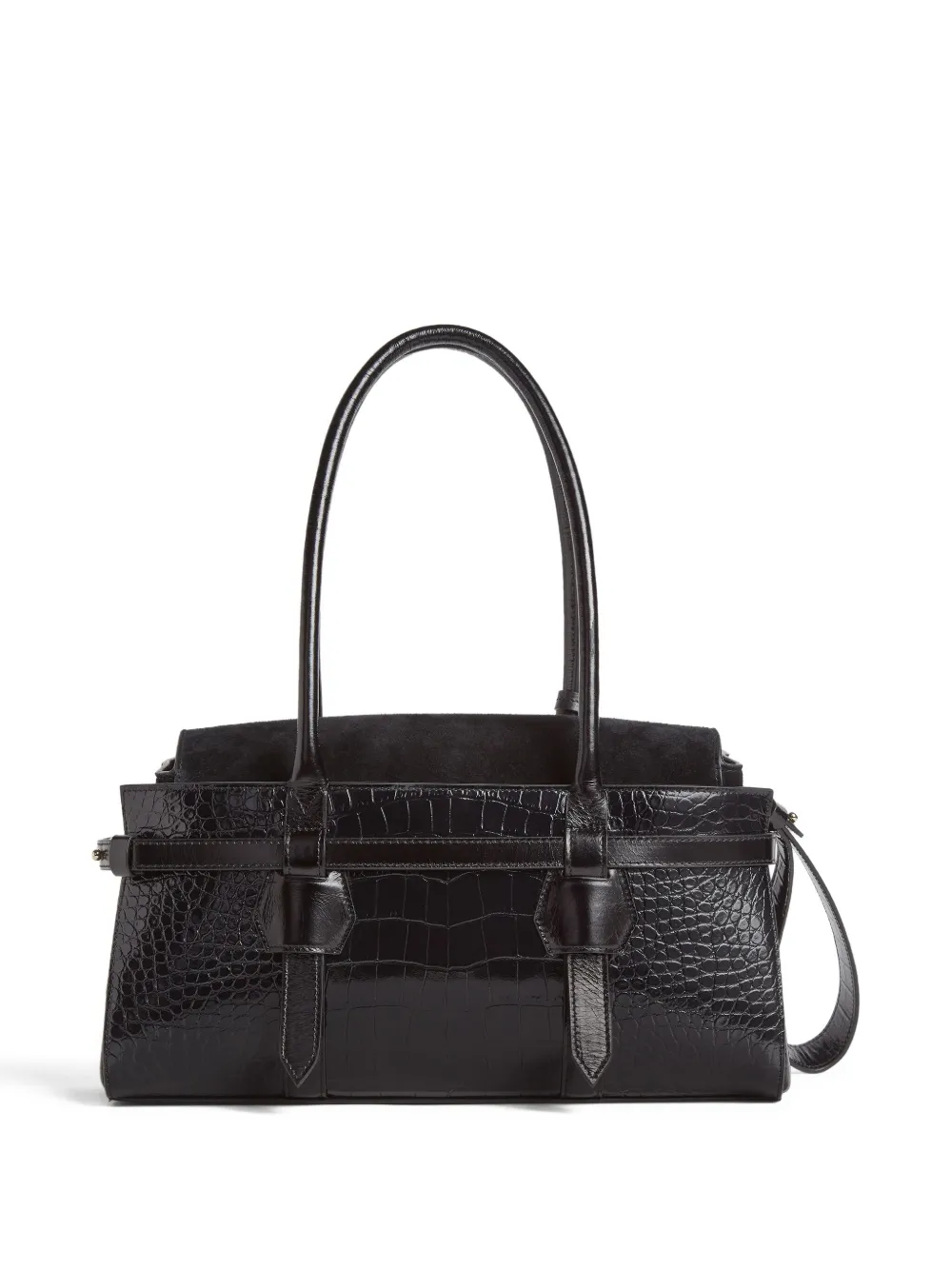 DSQUARED2 Leren shopper Zwart
