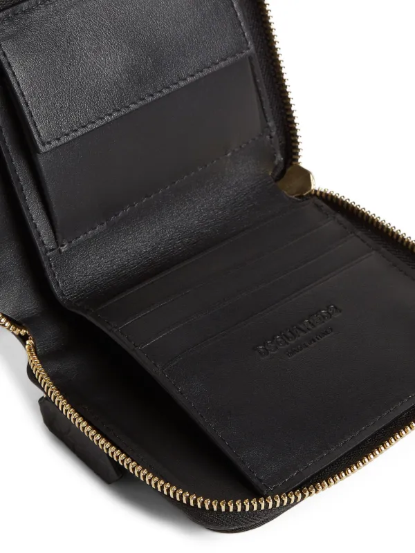 DSQUARED2 レザー 財布 | ブラック | FARFETCH JP