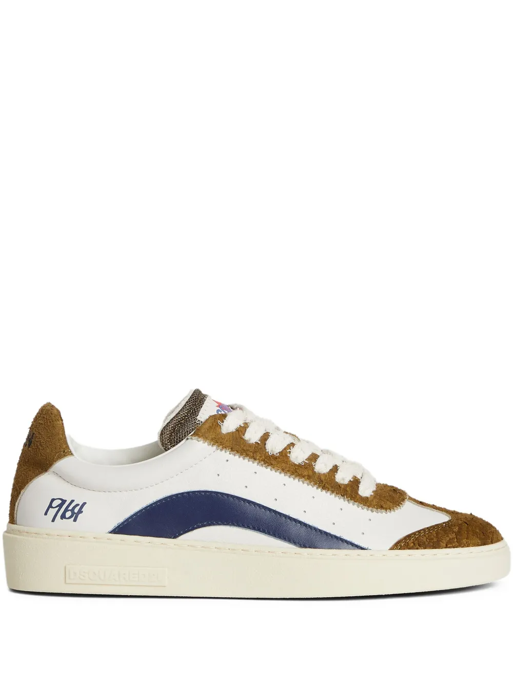 DSQUARED2 leather sneakers White