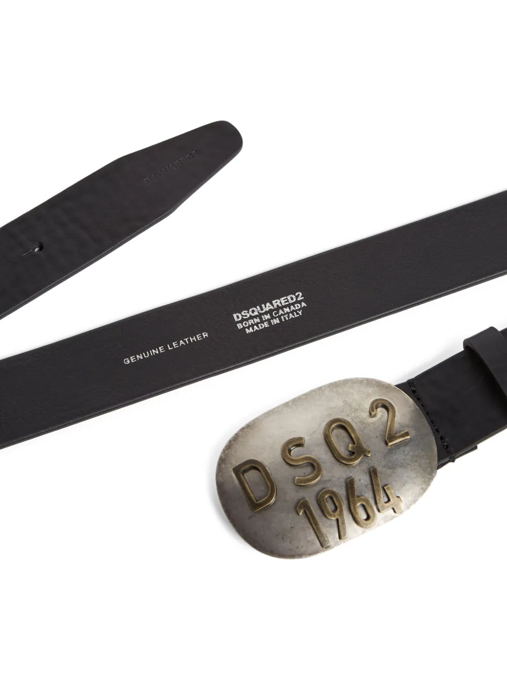 DSQUARED2 Vintage leather belt | Image 2