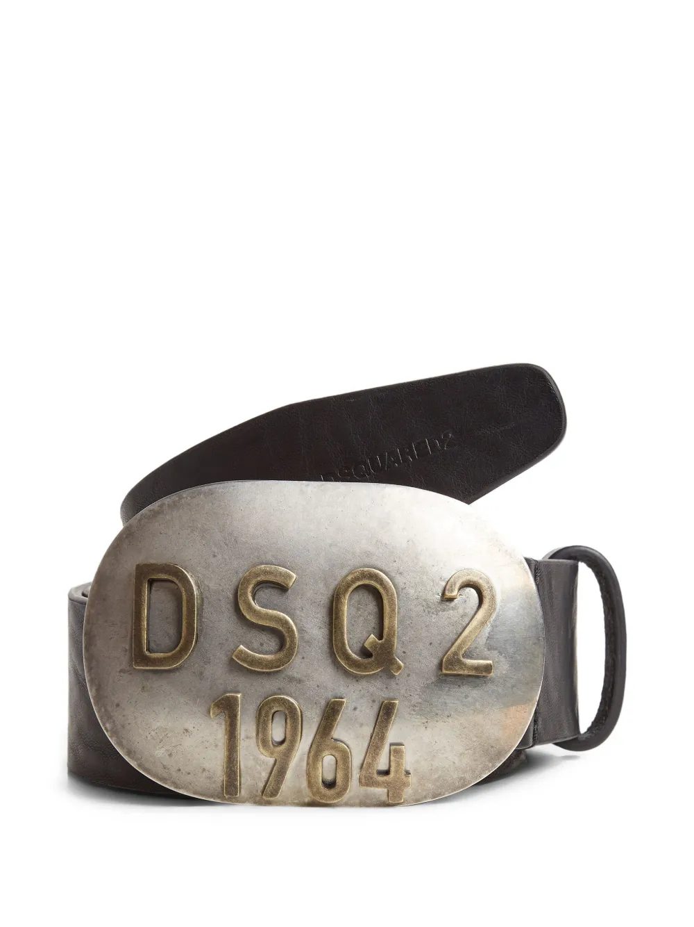 DSQUARED2 Vintage leather belt | Brown | Image 1