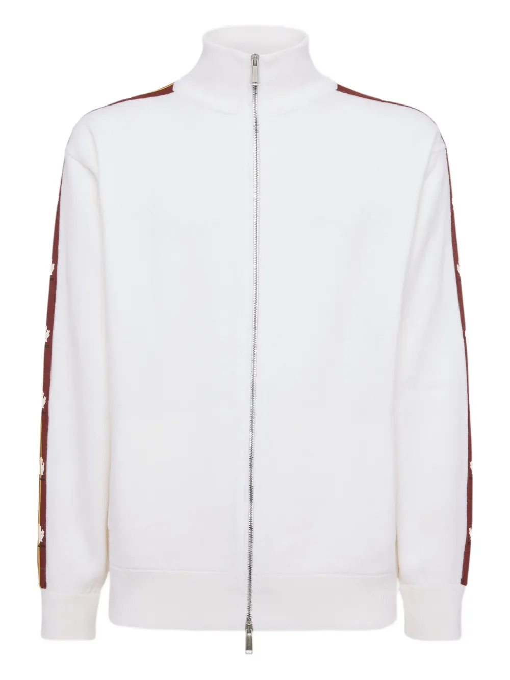 DSQUARED2 Sweater met logoband Wit