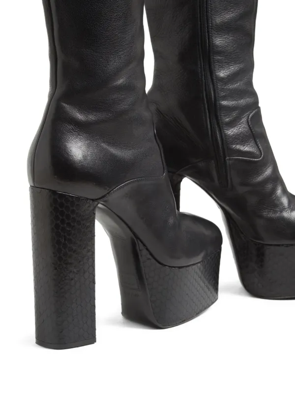 DSQUARED2 Platform Ankle Boots | Black | FARFETCH