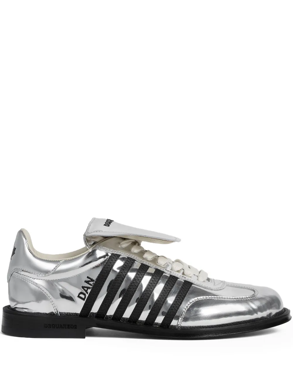 DSQUARED2 Boxer sneakers Silver