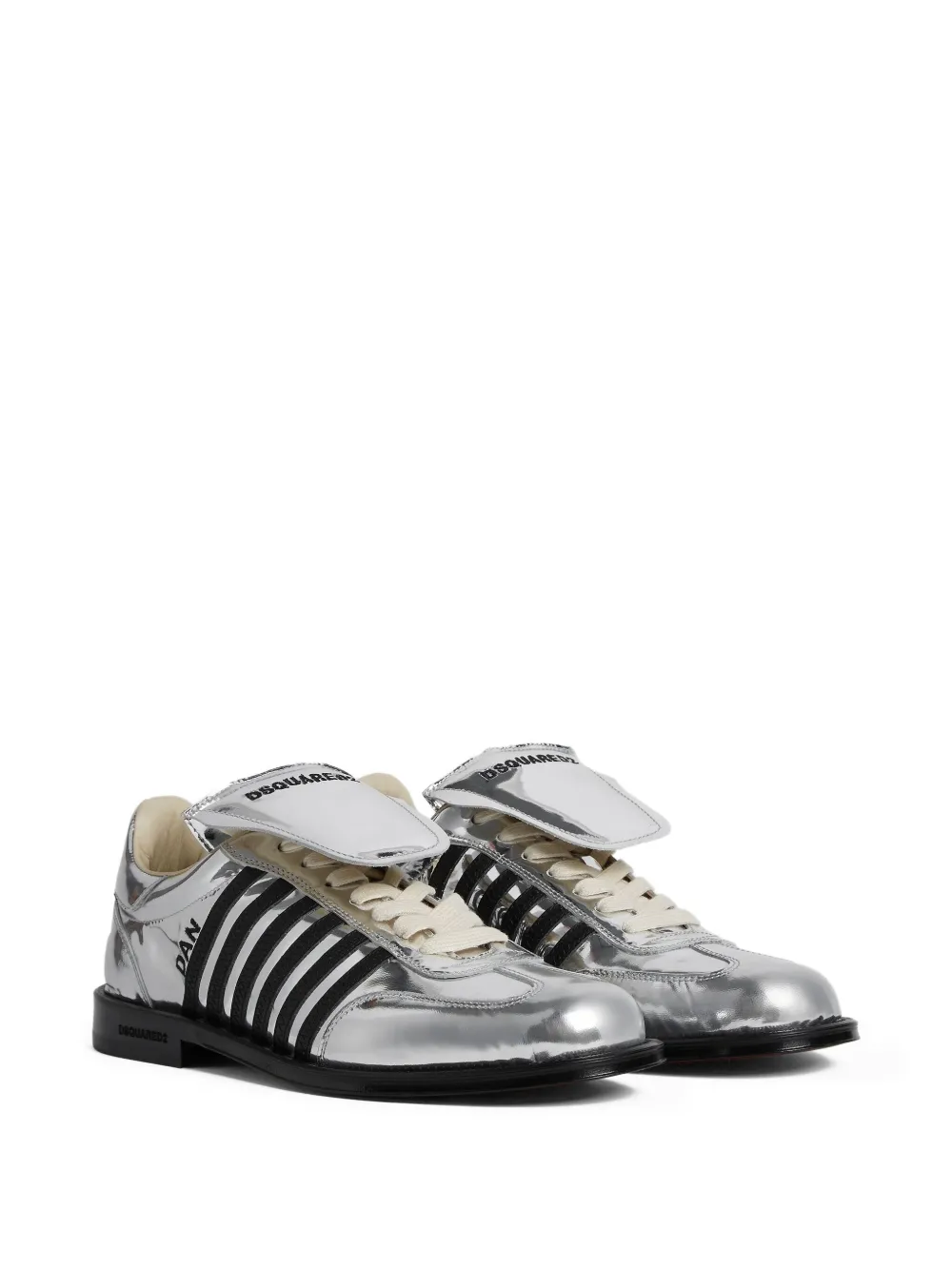 DSQUARED2 Boxer sneakers Silver