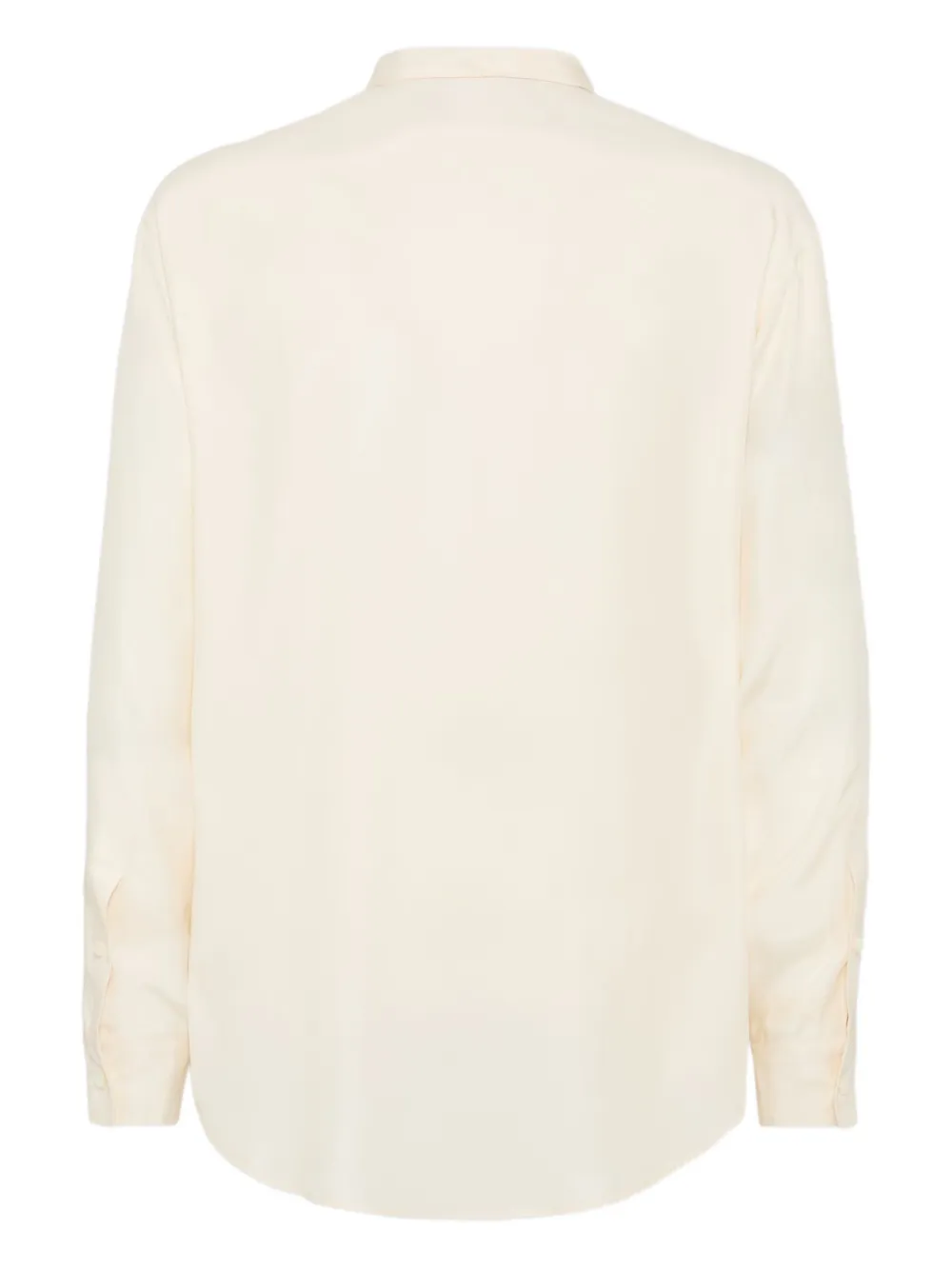 DSQUARED2 Overhemd van satijn-zijdeblend - Beige